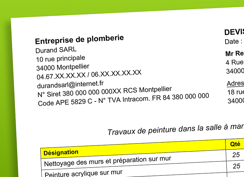 Télécharger votre modèle de devis excel bâtiment gratuit